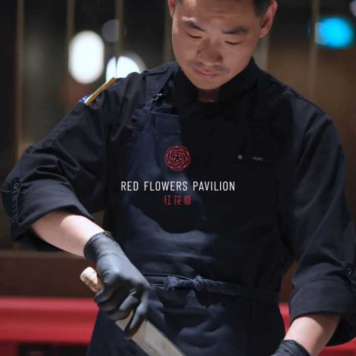 Chef Alan at Red Flowers Pavilion